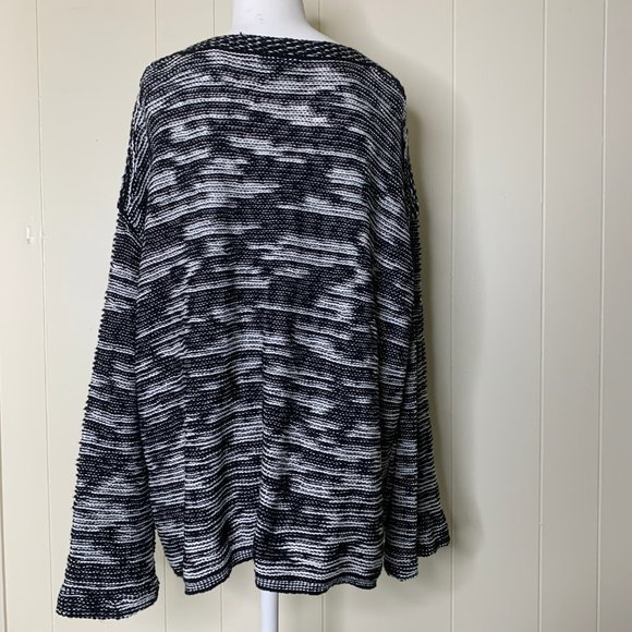 Eileen Fisher Bateau Neck Knit Top Sweater NEW L - Picture 7 of 7
